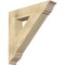 Ekena Millwork Traditional Traditional Rough Sawn Bracket, Douglas Fir, 6"W x 32"D x 32"H BKT06X32X32TRA01RDF - alternate 1